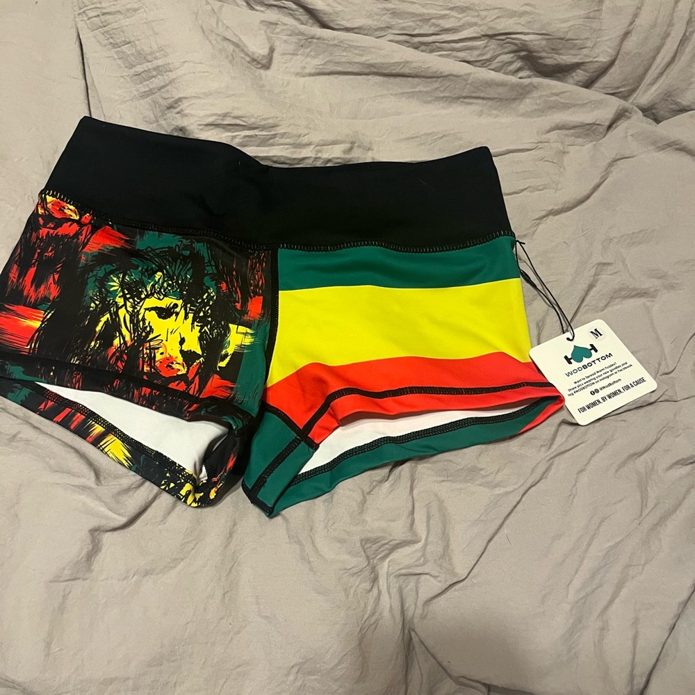 Brand new WodBottom Rasta shorties